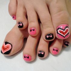 beautiful-toe-nail-art-00_16 Frumos deget de la picior nail art