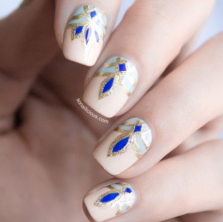 classic-nail-art-90_5 Arta clasică de unghii