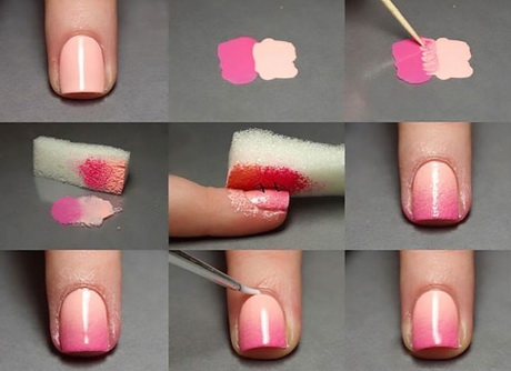 easy-nail-ideas-at-home-02 Idei ușoare de unghii la domiciliu