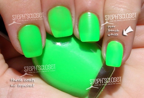 lime-green-nail-polish-02_9 Var verde lac de unghii