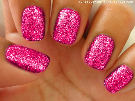 pink-nail-polish-designs-21_2 Modele de lacuri de unghii roz