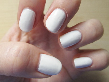 white-nail-polish-design-99_16 Design alb lac de unghii