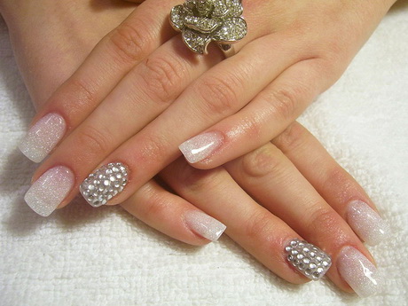 white-nail-polish-nail-art-46_20 Alb lac de unghii nail art