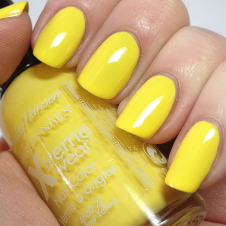 yellow-nails-67_8 Cuie galbene