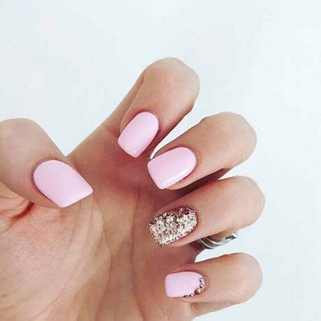 baby-pink-nail-ideas-38_6 Idei de unghii roz pentru copii