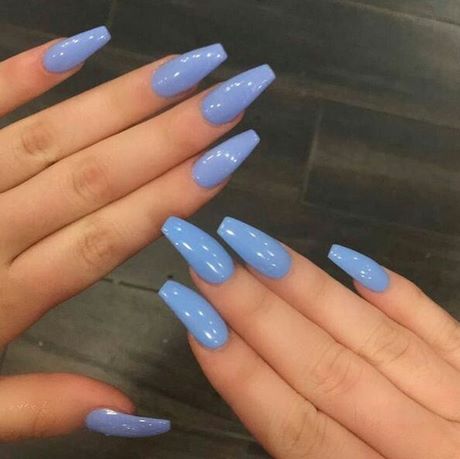 blue-cute-nails-01_14 Albastru drăguț cuie