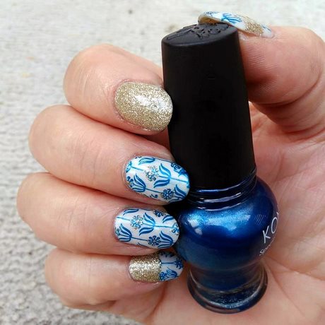 blue-cute-nails-01_3 Albastru drăguț cuie