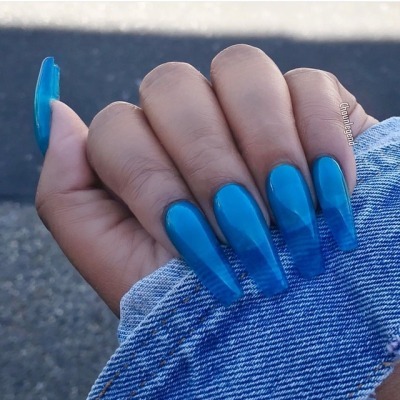 blue-cute-nails-01_9 Albastru drăguț cuie