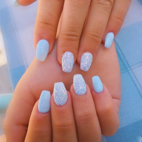 blue-summer-nail-designs-31_3 Modele de unghii albastre de vară