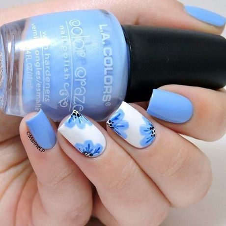 blue-summer-nail-designs-31_5 Modele de unghii albastre de vară