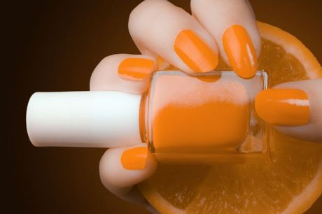 bright-orange-nail-designs-63_18 Modele de unghii portocalii strălucitoare