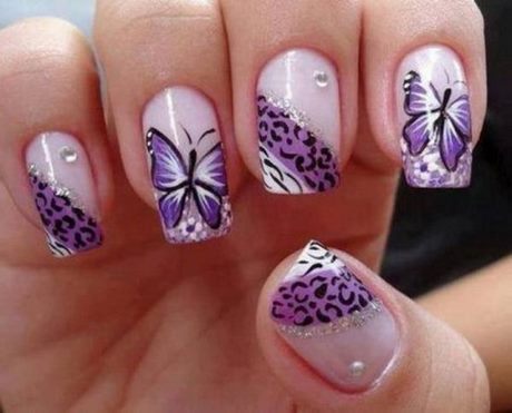 butterfly-nail-design-63_12 Design de unghii fluture