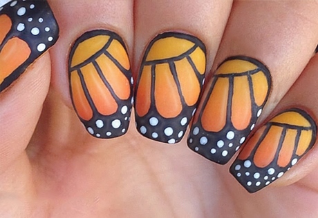 butterfly-nail-design-63_17 Design de unghii fluture