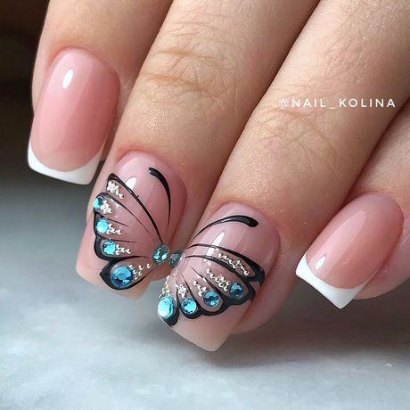 butterfly-nail-design-63_20 Design de unghii fluture