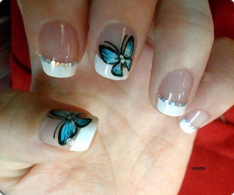 butterfly-nail-design-63_6 Design de unghii fluture