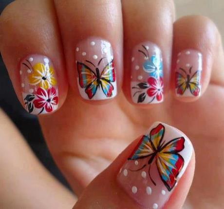 butterfly-nail-design-63_9 Design de unghii fluture
