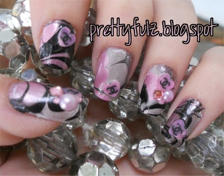 chanel-nail-art-designs-76_15 Modele Chanel nail art