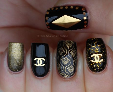 chanel-nail-art-designs-76_6 Modele Chanel nail art