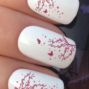 cherry-blossom-nail-design-32_17 Cherry blossom unghii design