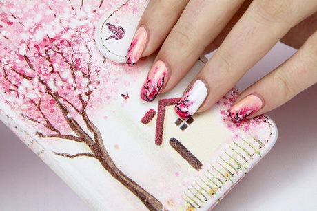 cherry-blossom-nail-design-32_3 Cherry blossom unghii design