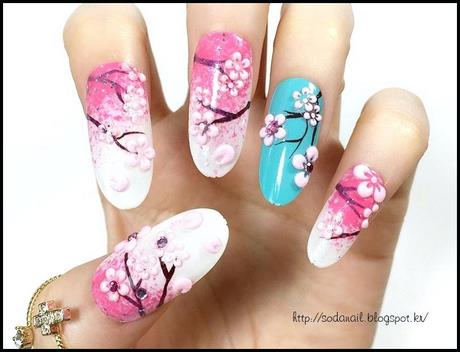 cherry-blossom-nail-design-32_6 Cherry blossom unghii design