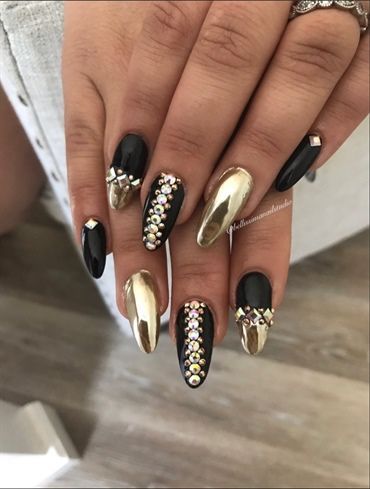 chrome-nail-art-designs-44_3 Modele de unghii cromate