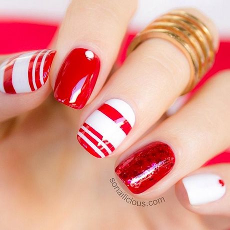 classy-red-nail-designs-62_15 Modele clasice de unghii roșii
