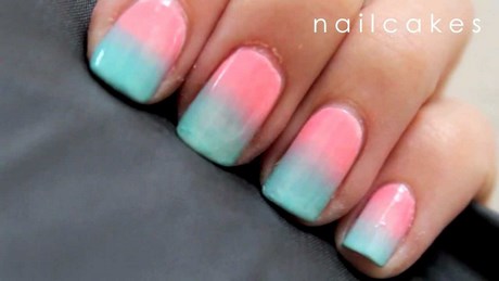 cotton-candy-nail-design-57_11 Bumbac bomboane de design de unghii