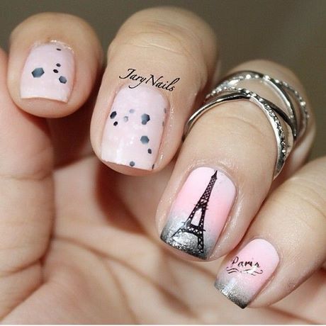 cute-but-easy-nail-designs-49_14 Modele de unghii drăguțe, dar ușoare