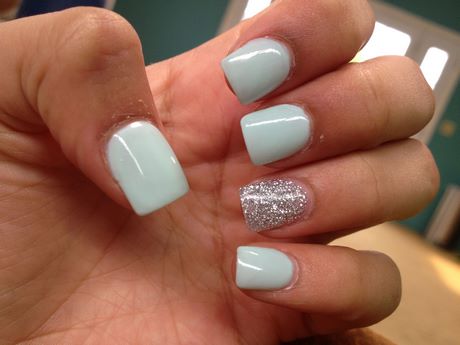 cute-but-simple-acrylic-nails-45_7 Unghii acrilice drăguțe, dar simple