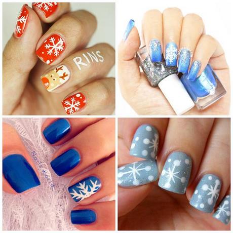 cute-christmas-nails-easy-50_5 Drăguț Crăciun cuie ușor