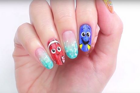 cute-easy-disney-nail-designs-79_4 Drăguț Ușor disney unghii modele