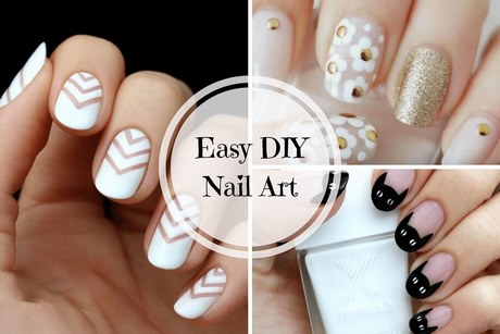 cute-easy-diy-nail-designs-01_2 Drăguț ușor diy unghii modele