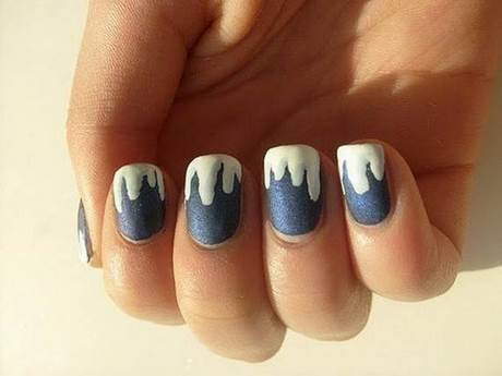 cute-easy-nail-designs-for-christmas-59_11 Modele drăguțe de unghii ușoare pentru Crăciun