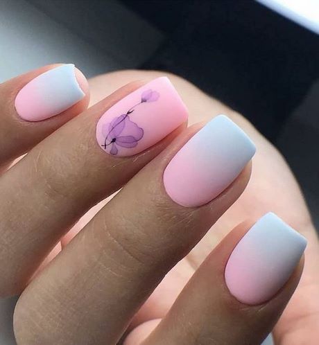 cute-easy-nails-for-short-nails-98_8 Unghii drăguțe ușoare pentru unghiile scurte