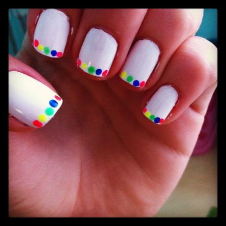 cute-easy-nails-for-summer-39_2 Unghii drăguțe ușoare pentru vară