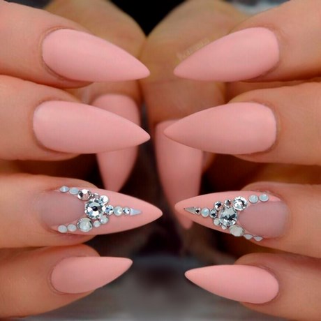 cute-pink-nails-85_10 Drăguț unghii roz
