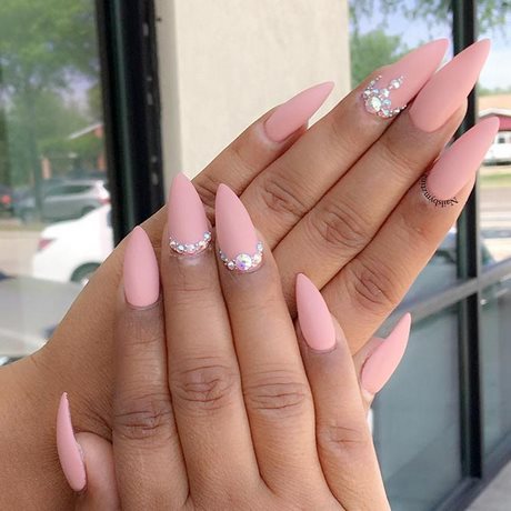 cute-pink-nails-85_6 Drăguț unghii roz