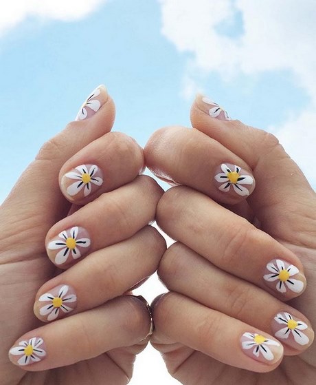 cute-summer-nail-designs-easy-do-yourself-30_12 Modele drăguțe de unghii de vară ușor de făcut