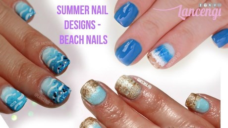 cute-summer-nail-designs-easy-do-yourself-30_5 Modele drăguțe de unghii de vară ușor de făcut