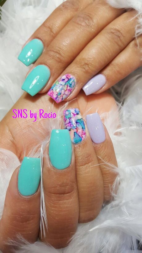 dip-powder-nails-ideas-48_7 Dip praf cuie idei