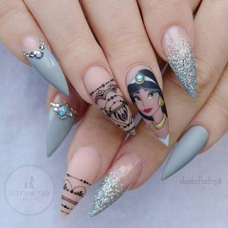 disney-nail-designs-for-short-nails-22_6 Modele de unghii Disney pentru unghii scurte