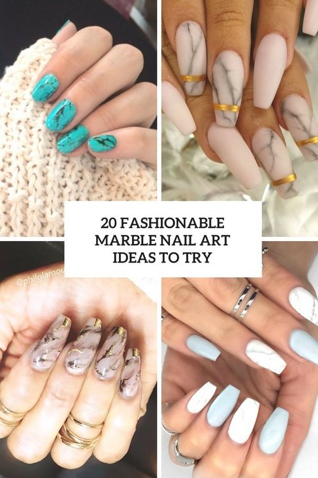 easy-marble-nails-31_16 Cuie ușoare de marmură