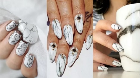 easy-marble-nails-31_18 Cuie ușoare de marmură