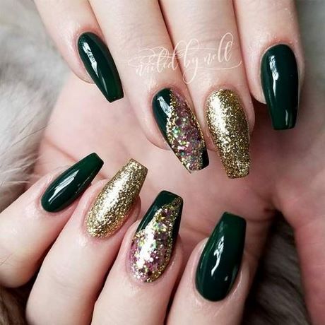emerald-green-nail-designs-45_3 Modele de unghii verde smarald