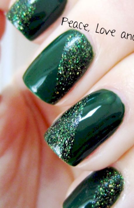 emerald-green-nail-designs-45_6 Modele de unghii verde smarald