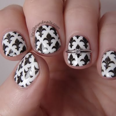 fleur-de-lis-nails-73_7 Fleur De Lis nails