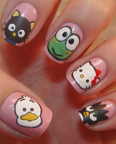 funky-nail-ideas-76_19 Idei de unghii Funky