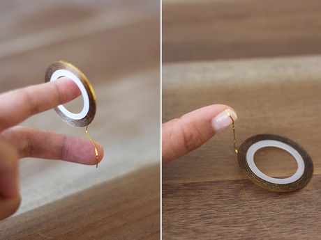 gold-nail-tape-designs-66_16 Modele de bandă de unghii de aur