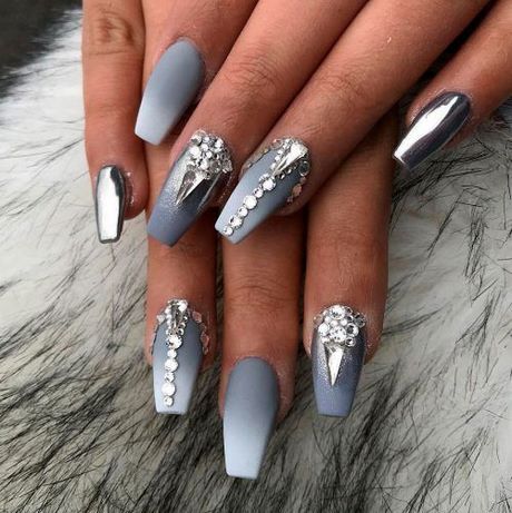 gray-nail-art-designs-64_4 Modele de unghii gri